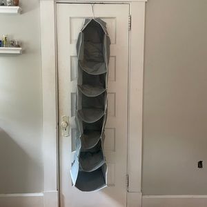 Closet holder for shoes - gray